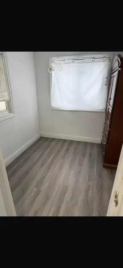 Main intersection is Airport and Derry This is 3-Bedroom house One room available for male person No...