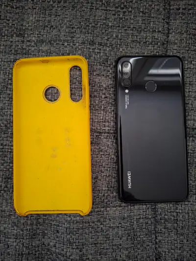 Huawei P30 Lite (MAR-LX3A), screen protector, case, ear buds, View more