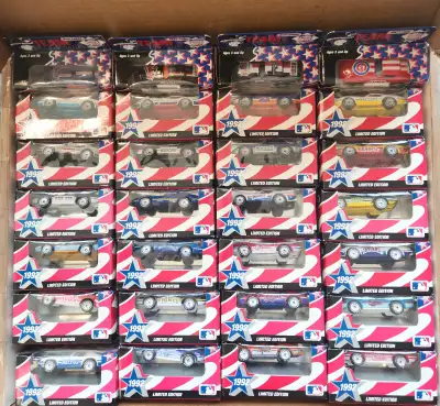 Matchbox 1992 MLB Teams Corvette Die Cast Cars in Box ***BRAND NEW IN BOX*** FEATURES: - Complete Co...