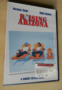 Raising Arizona widescreen DVD with original case, like new