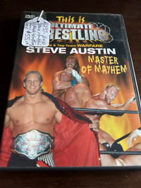 DVD Steve Austin EARLY MATCHES Ultimate Wrestling Booth 276