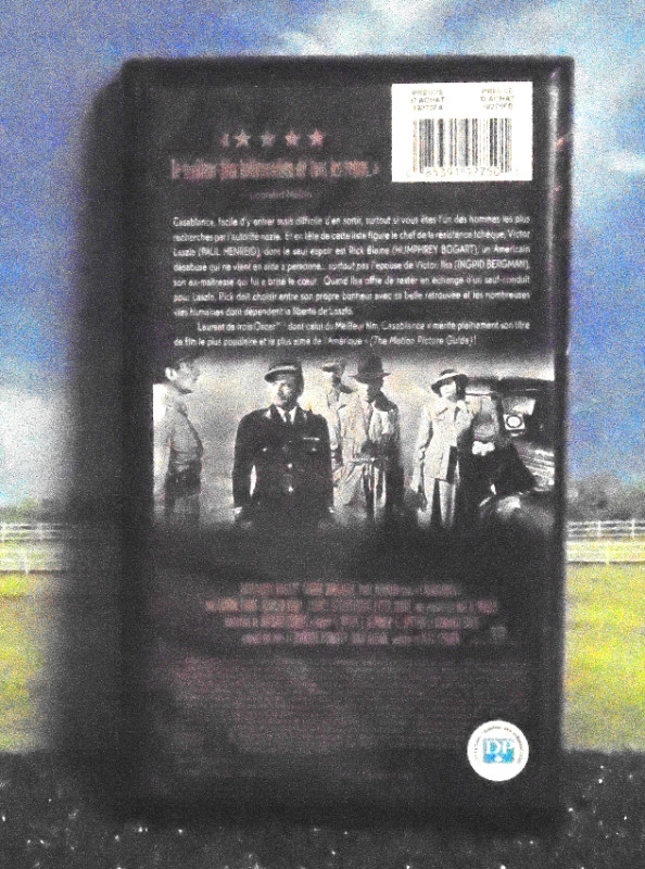 Casablanca / VHS dans CD, DVD et Blu-ray  à Laval/Rive Nord - Image 2