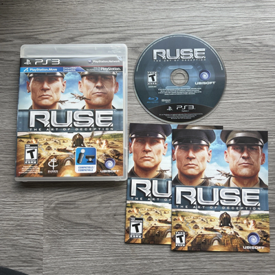 Like New Complete + Rare Insert RUSE PlayStation 3 PS3 $24, View more