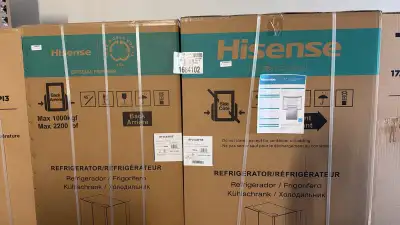 Hisense 30in 20.8 cu ft. Stainless Steel  French Door Refrige, View more