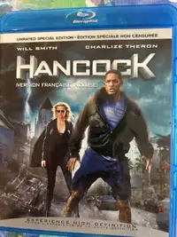 Hancock Blu-ray bilingue à vendre 7$