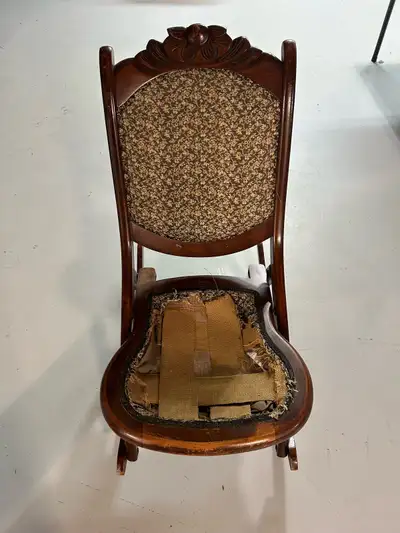 Antique Folding Rocking Chair, View more
