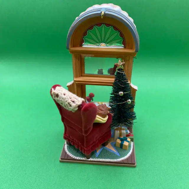 1st in Series “Christmas Window 2003” Hallmark Keepsake Ornament62864744584449122