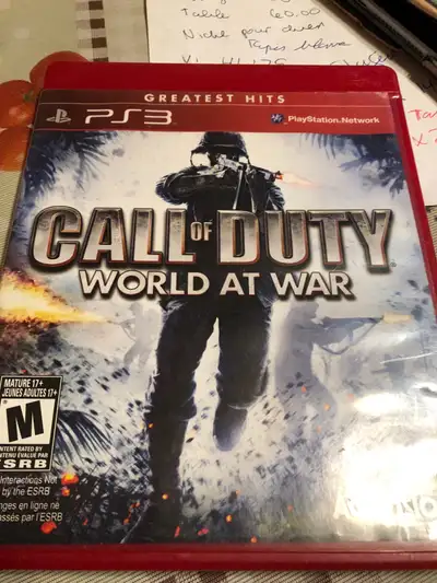ps3 call of Duty world at war, View more