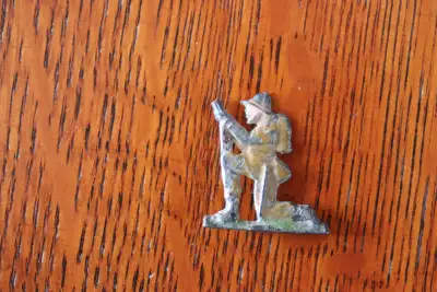 Old Small Tin Toy Soldier, View more