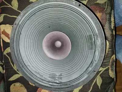 Rare 1973 Fane 12" -15 watt-8 ohm speaker - Used has some tape on small cone little rips at surround...