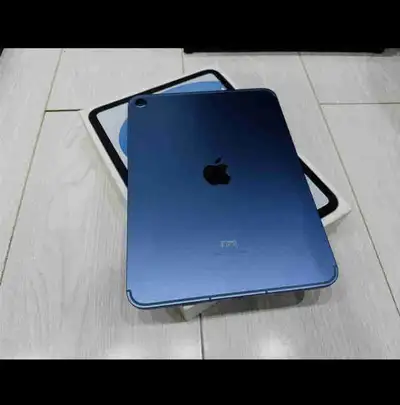 iPad 10th gen-blue. Cellular+wifi, View more