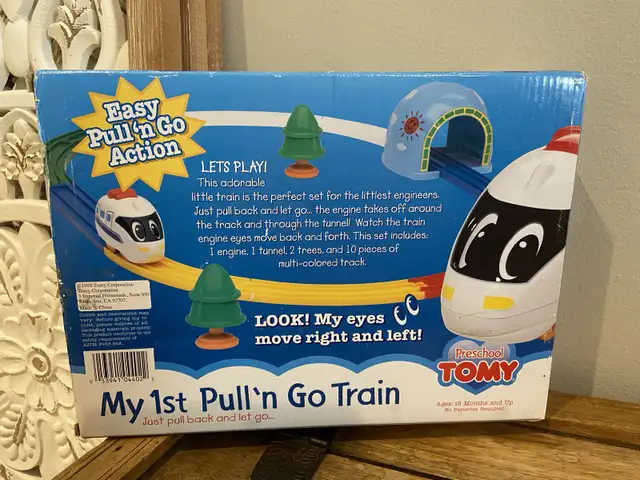 Tommy My 1st Pull 'n Go Train in Toys & Games in Oshawa / Durham Region - Image 3