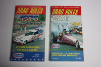 Drag Racing (NHRA) rulebooks