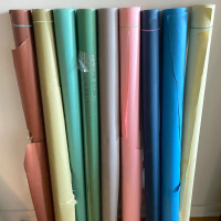 9 rolls of photography backdrop paper $300