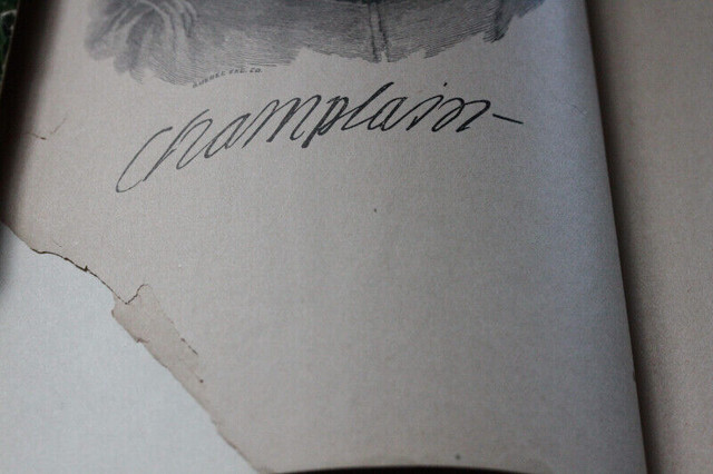 livre sur Samuel de Champlain IMPRIMÉ 1891 dans Essais et biographies  à Laval/Rive Nord - Image 3