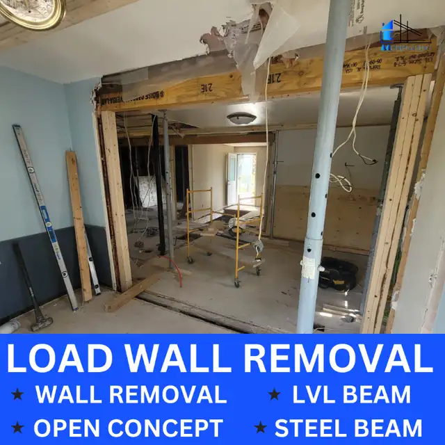 LOAD-BEARING WALL REMOVAL & LVL BEAM INSTALLATION EXPERTS62863726058499123