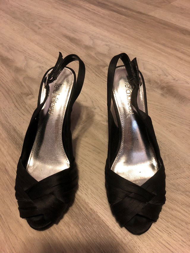Heel sandals from LeChateau size 6.5 in Women's - Shoes in Winnipeg
