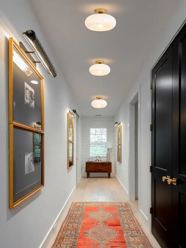 Modern Gold Semi Flush Mount Ceiling Light BNIB63235093049091122