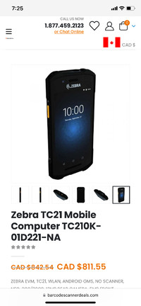 Zebra TC21 Mobile Computer
