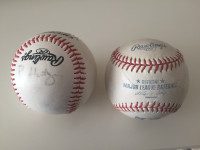 Pat Hentgen Signed Baseball + Homerun Ball - Blue Jays '04