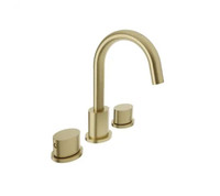 Baril Satin Brass/ brushed gold 8" Widespread Faucet SALE