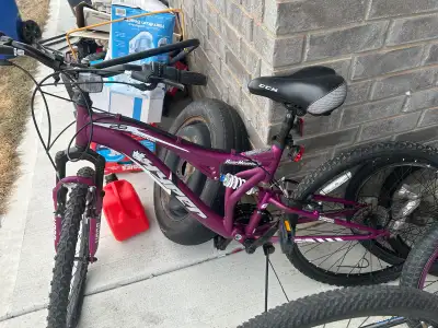 Two Like New Bear Mountain Bikes, View more