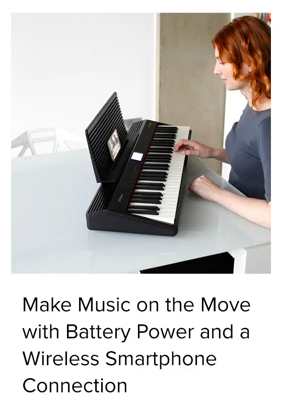 ROLAND GO 61 Key Portable Digital Piano with Speakers in Pianos & Keyboards in City of Toronto - Image 11