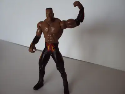 WCW WRESTLING FIGURE - BOOKER T - 1999, View more