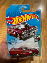 64 chevy impala 9/10 hot wheels