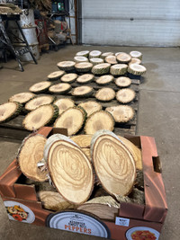 Wood slices