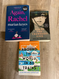 3 fiction books