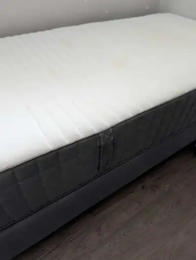 IKEA HAUGSVÄR Twin Hybrid Mattress with Base, View more
