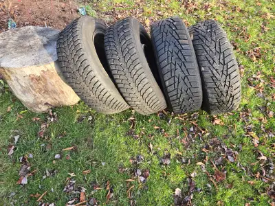 2017 Toyota Camry Winter Tires On Rims. 205 65 R16 The bolt pattern is 5 x 114.3mm. Good for a coupl...