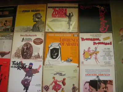 12 Movie Soundtrack LPs for 25$, View more