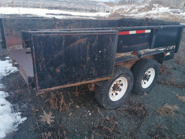 Heavy duty 14000 lb Dump Trailer For Sale In Warkworth $8500.00 in Heavy Equipment in Trenton - Image 2