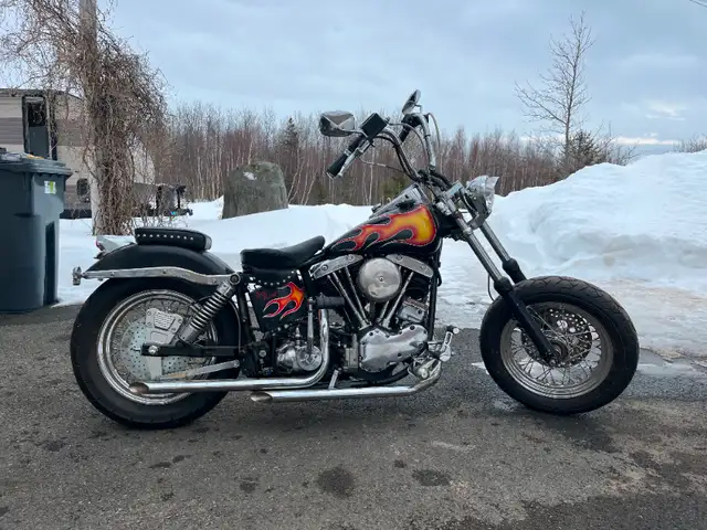 1955 Harley-Davidson pan/shovel head in Street, Cruisers & Choppers in Miramichi - Image 3