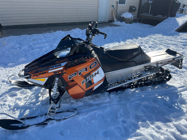 2014 Polaris Pro RMK 800 155 in Snowmobiles in Prince Albert