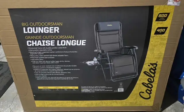 Big Outdoorsman Lounger in Patio & Garden Furniture in Regina - Image 2