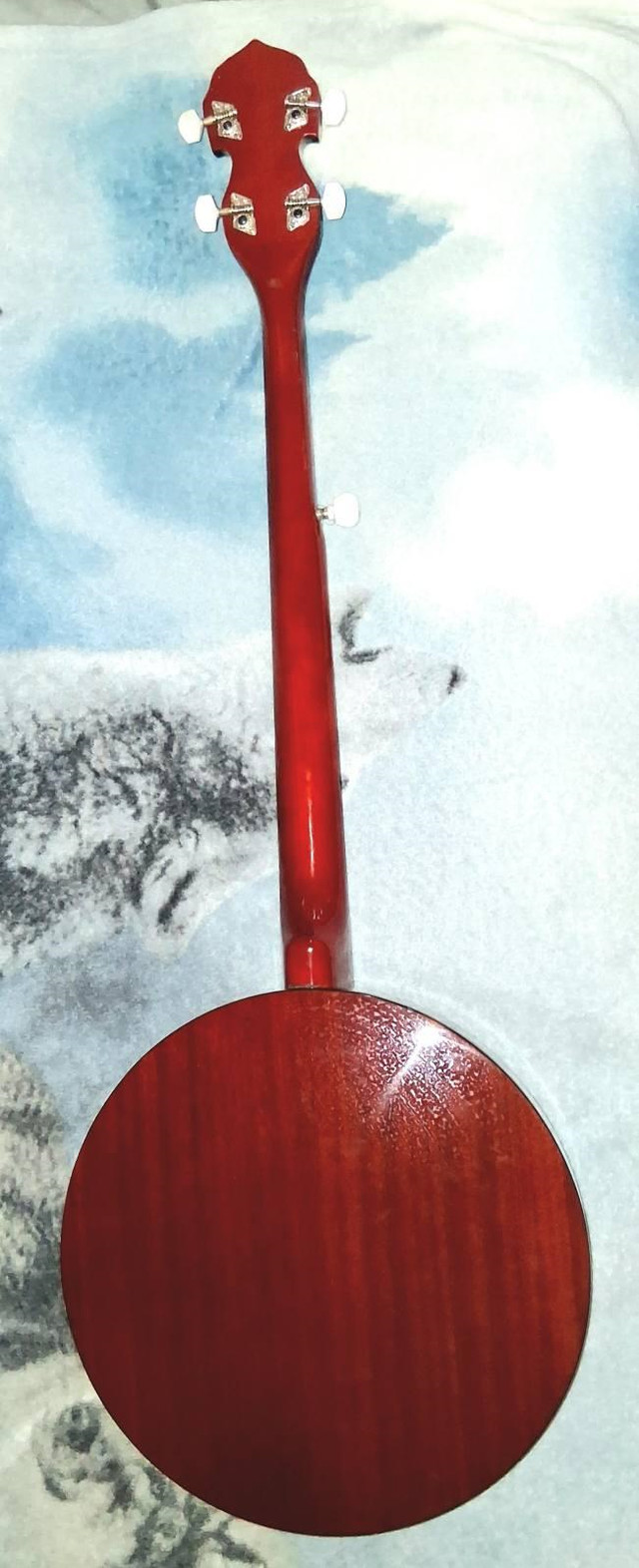 Vintage 1960's Made in Japan 5 String Tenor Resonator Banjo in String in Oakville / Halton Region - Image 2