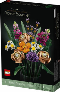 LEGO FLOWER BOUQUET 10280 Building Kit - Brand New In Sealed Box