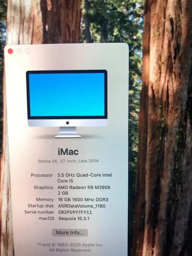 imac 27 inch with latest osx in Desktop Computers in Markham / York Region - Image 3