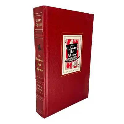 The Roman Hat Mystery. Ellery Queen. Sewn in Bookmak, Gold pages, View more