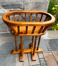 Vintage Solid Pine Wood Plant Stand