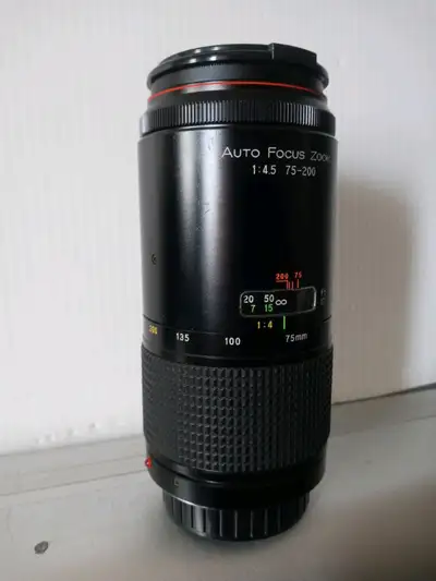 IMAGE Auto Focus Zoom 75-200mm F/4.5 DSLR Lens Minolta & Sony A, View more