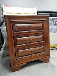 Malaysian real wood night stand on sale for 169.