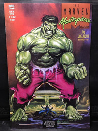 Marvel Masterpieces #3 Hulk Marvel Comic Book Joe Jusho Unread!!