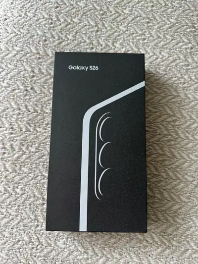 Samsung Galaxy S26 Black - Brand New, View more