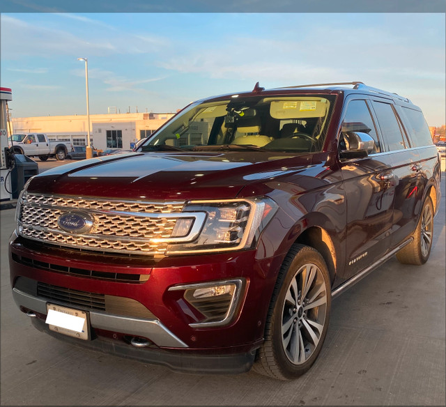 2021 FORD EXPEDITION MAX PLATINUM. NO ACCIDENTS. MASSAGE SEATS in Cars & Trucks in Kingston - Image 3