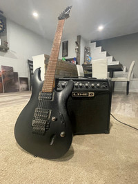 Ibanez s320 and line 6 amp 