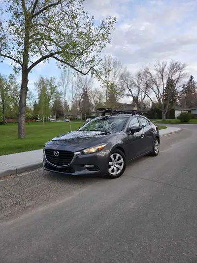 Selling my 2017 Mazda3 Touring with a 2.0L 4-cylinder engine and manual transmission. Very good on g...